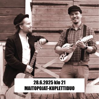 Maitopojat-kuplettiduo (Mikko Nuorala & Tommi E. Virtanen)