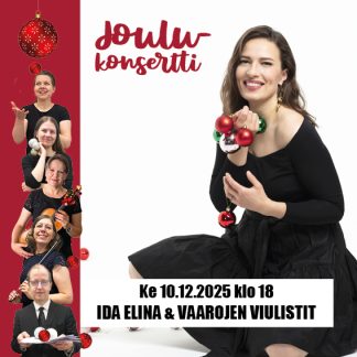 Ida Elina ja Vaarojen viulistit joulukonsertti